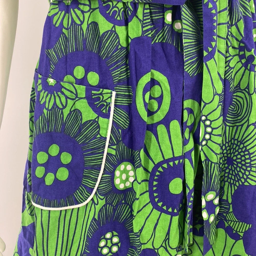 MARIMEKKO AHKERALIISA dress sleevelles lined pockets zip size 36 - Picture 7 of 10